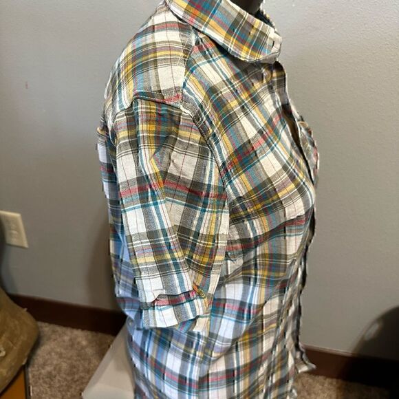 Kuhl Womens Small Short Sleeve Button Down Shirt - Picture 4 of 5